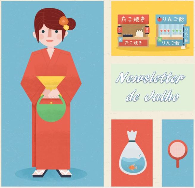 newsletter de julho foto de capa