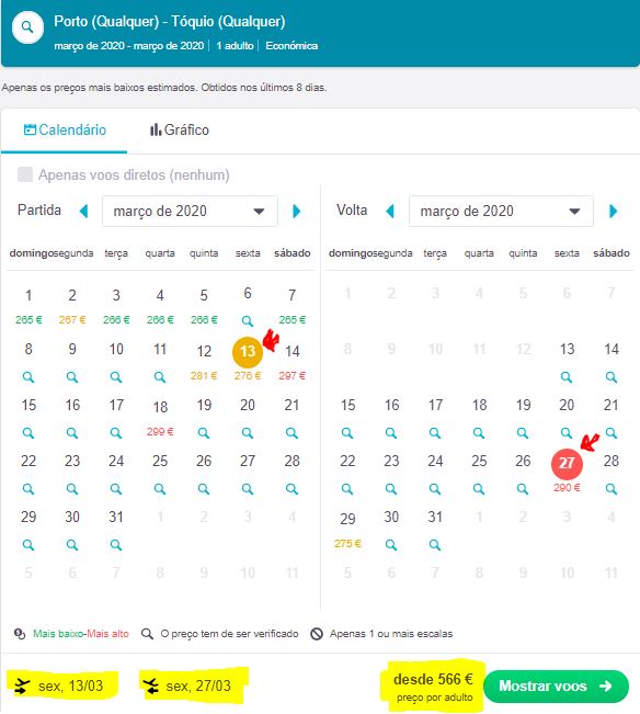 porto tokyo marco 2020